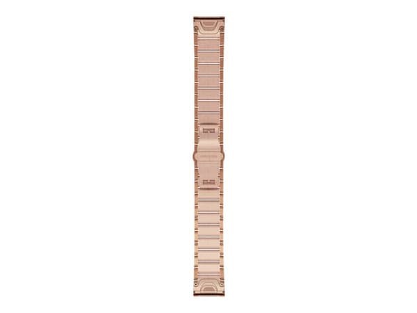 Garmin QuickFit - Klokkestropp for smart armbåndsur - Small/Medium - rosagull - for fenix 5S, 5S PLUS