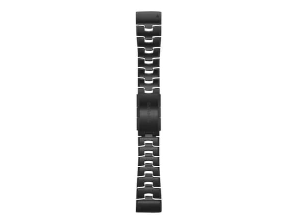 Garmin QuickFit - KlocKräm för smart klocka - carbon gray DLC - för fenix 6X Pro, Pro Solar, Sapphire; Tactix Delta, Delta - Solar Edition