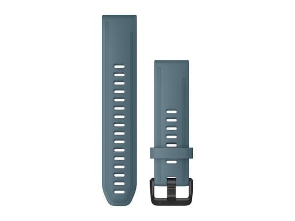 Garmin QuickFit - Klokkestropp for smart armbåndsur - innsjøblå - for fenix 6S Pro, Sapphire