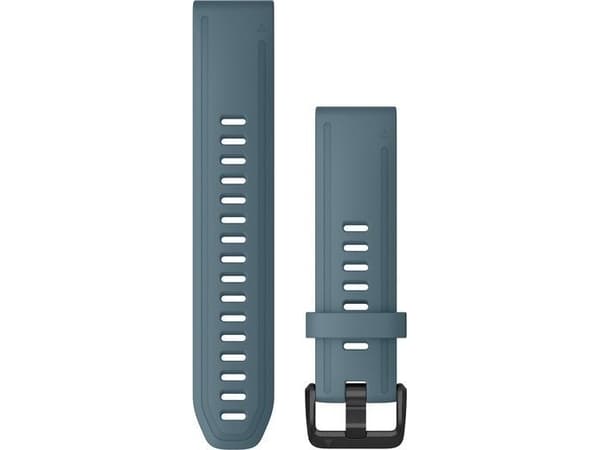 Garmin QuickFit - Klokkestropp for smart armbåndsur - innsjøblå - for fenix 6S Pro, Sapphire