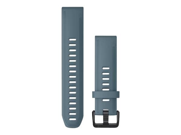 Garmin QuickFit - Klokkestropp for smart armbåndsur - innsjøblå - for fenix 6S Pro, Sapphire