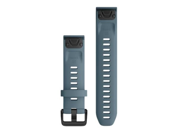 Garmin QuickFit - Klokkestropp for smart armbåndsur - innsjøblå - for fenix 6S Pro, Sapphire