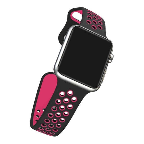 För Apple Watch 42/44mm L silikon Sport klockarmband