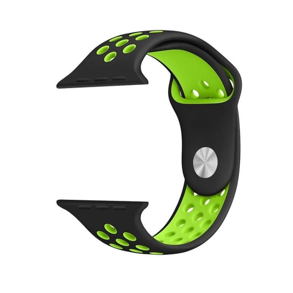För Apple Watch 42/44mm L silikon Sport klockarmband