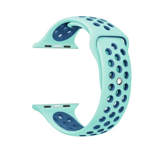 För Apple Watch 42/44mm L silikon Sport klockarmband