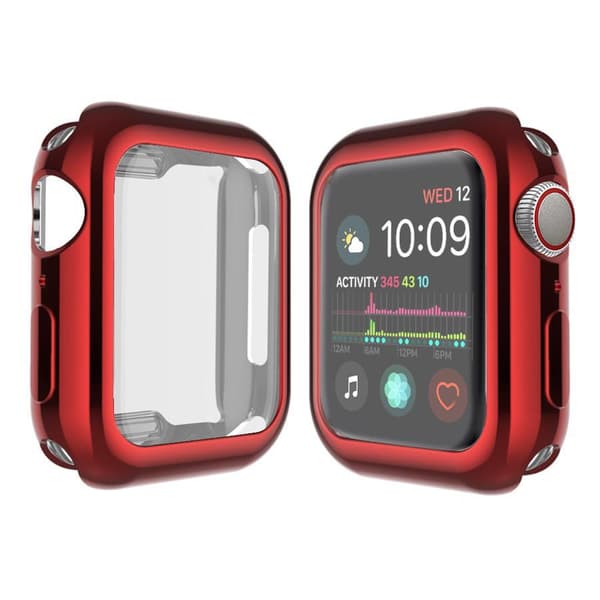 Heltäckande Skal till Apple Watch 1/2/3 Skärmskydd 42mm  RÖD