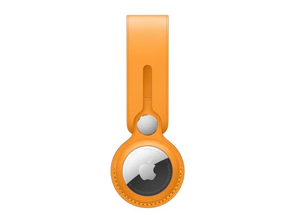 Apple - Eske for airtag - lær - california-valmue - for AirTag