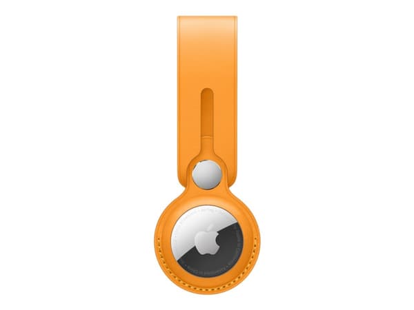 Apple - Eske for airtag - lær - california-valmue - for AirTag