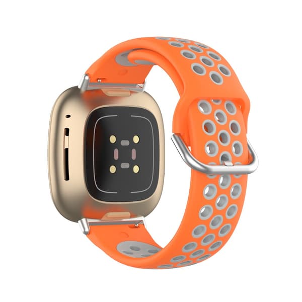Sportarmband Fitbit Versa 3/Sense Orange/Grå