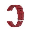 Miniatyrbild 5 av 6: Silikonarmband Till Fitbit Charge 3/4 Röd