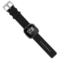 Miniatyrbild 2 av 7: Canvasarmband Fitbit Versa/Versa 2 Svart