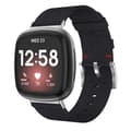 Miniatyrbild 1 av 4: Canvasarmband Fitbit Versa 3/Sense Svart
