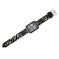 Miniatyrbild 4 av 4: Silikonarmband Apple Watch 42/44/45 mm Kamouflage Grön