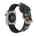Miniatyrbild 1 av 4: Silikonarmband Apple Watch 42/44/45 mm Kamouflage Grön