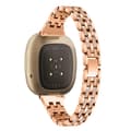 Miniatyrbild 1 av 3: Dual Rows Bracelet Fitbit Versa 3/Sense Rose Guld