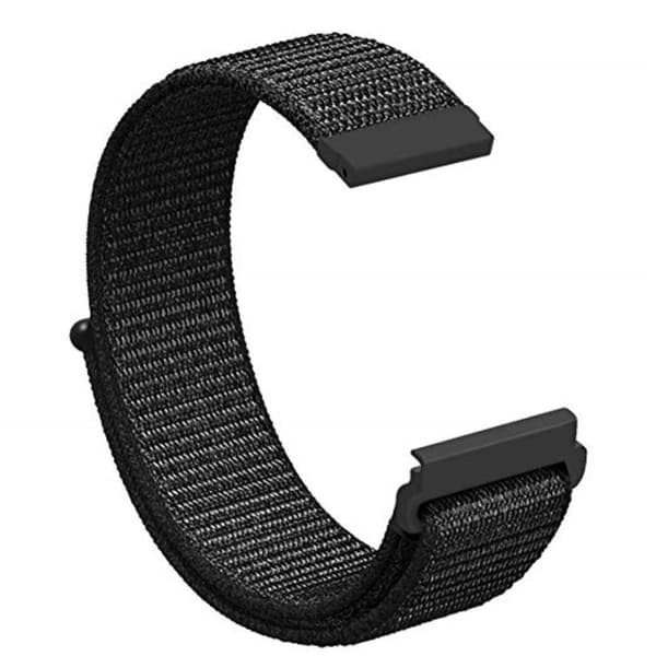 Nylonarmband Huawei Watch GT/GT 2 46mm/GT 2 Pro Svart