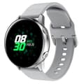 Miniatyrbild 1 av 4: Soft Silikonarmband Huawei Watch GT/GT 2 46mm/GT 2 Pro Grå