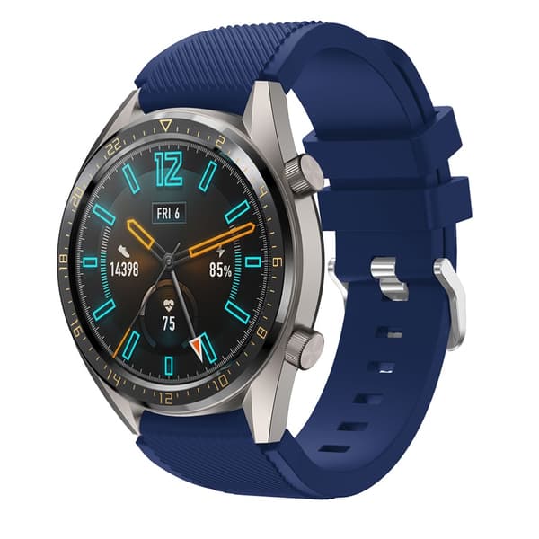 Silikonarmband Huawei Watch GT/GT 2 46mm/GT 2 Pro Blå