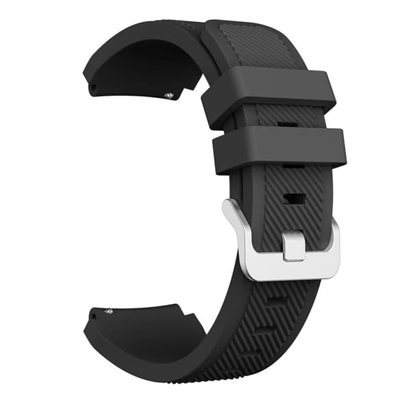 Silikonarmband Huawei Watch GT/GT 2 46mm/GT 2 Pro Svart
