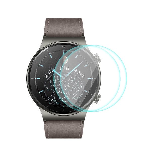 HAT PRINCE Skärmskydd 0.2mm Härdat Glas Huawei Watch GT 2 Pro 2 Pack