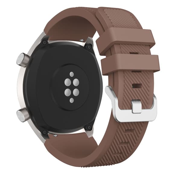 Silikonarmband Huawei Watch GT/GT 2 46mm/GT 2 Pro Brun