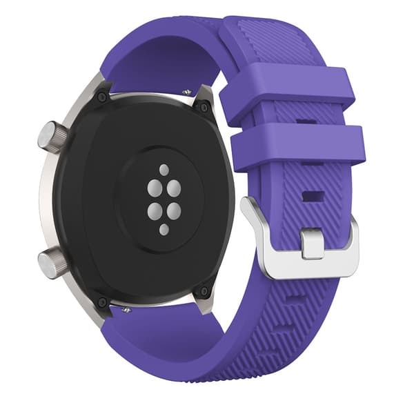 Silikonarmband Huawei Watch GT/GT 2 46mm/GT 2 Pro Lila