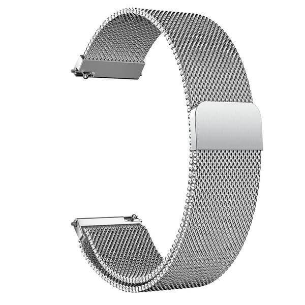 Milanese Loop Armband Samsung Galaxy Watch Active Silver