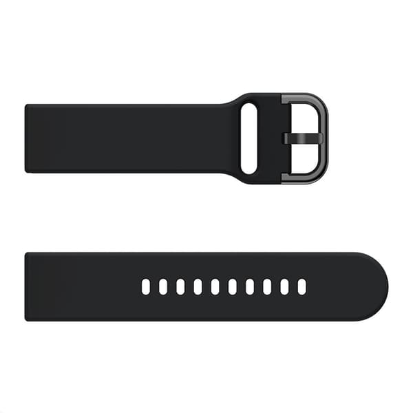 Soft Silikonarmband Samsung Galaxy Watch Active Svart