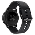 Miniatyrbild 2 av 4: Soft Silikonarmband Samsung Galaxy Watch Active Svart