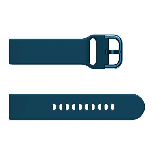 Soft Silikonarmband Samsung Galaxy Watch Active Mörk Blå