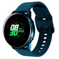 Miniatyrbild 1 av 4: Soft Silikonarmband Samsung Galaxy Watch Active Mörk Blå