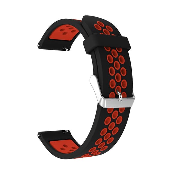 Sportarmband Samsung Galaxy Watch 46mm Svart/Röd
