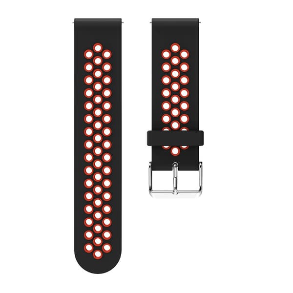 Sportarmband Samsung Galaxy Watch 46mm Svart/Röd