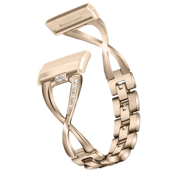 Rhinestone Kristallarmband Fitbit Versa 3/Sense Guld