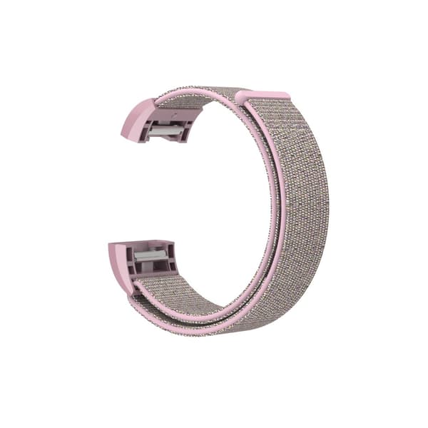 Nylonarmband Fitbit Charge 2 Rosa
