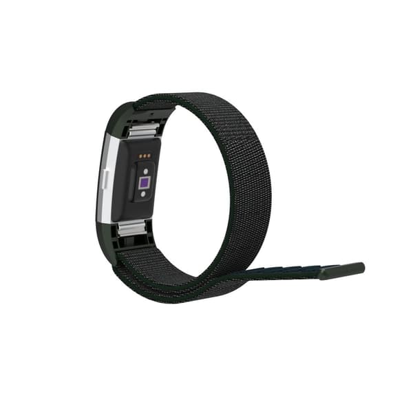 Nylonarmband Fitbit Charge 2 Grön