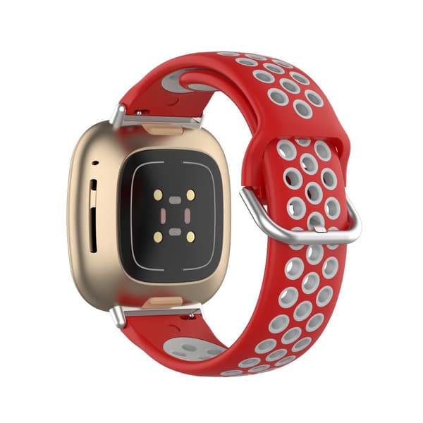 Sportarmband Fitbit Versa 3/Sense Röd/Grå