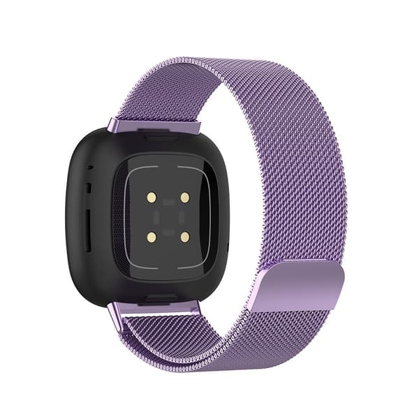 Milanese Loop Armband Fitbit Versa 3/Sense Lila