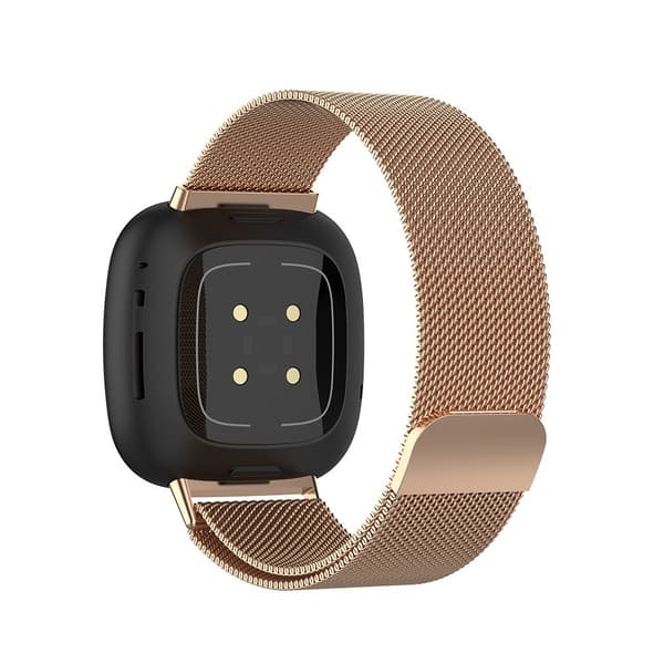 Milanese Loop Armband Fitbit Versa 3/Sense Rose Guld