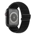 Miniatyrbild 2 av 3: Vävd Nylonarmband Apple Watch 42/44/45/49 mm Svart