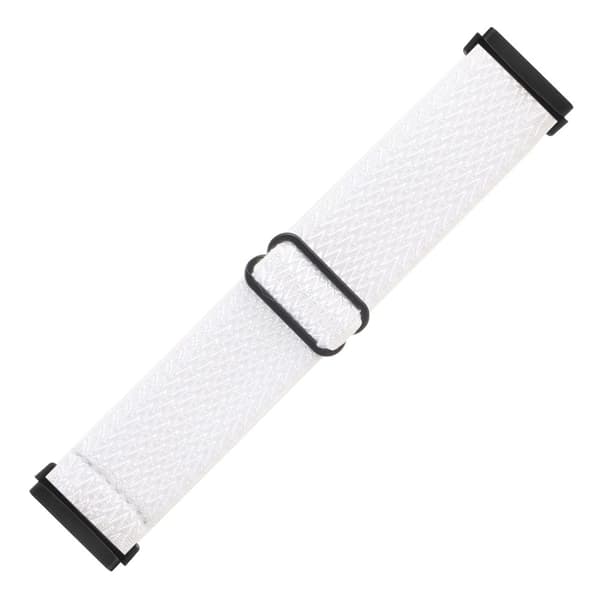 Vävd Nylonarmband Fitbit Versa 3/Sense Vit