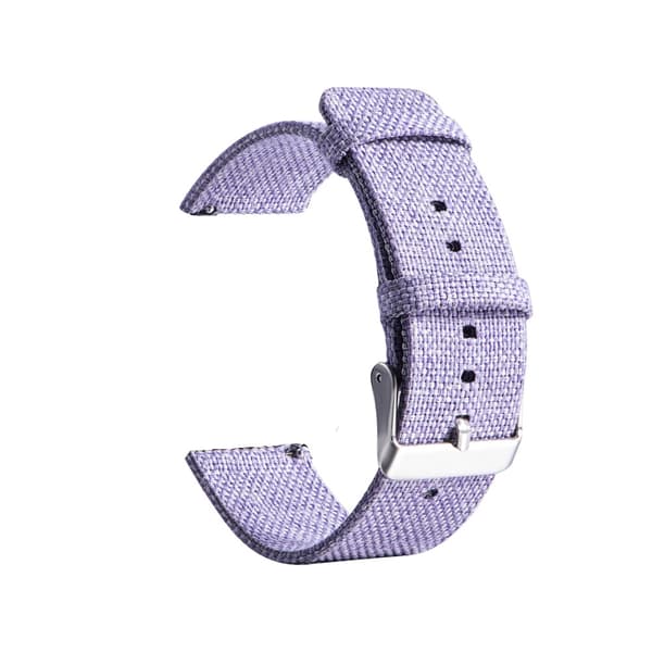 Canvasarmband Samsung Galaxy Watch 46mm Lila