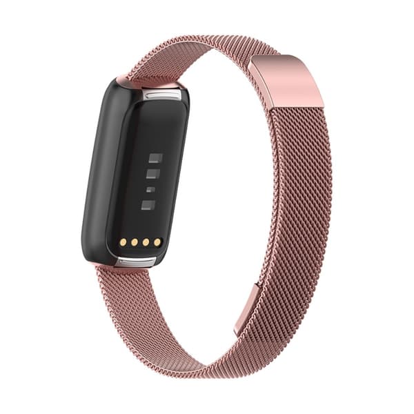 Milanese Loop Armband Fitbit Luxe Rosa