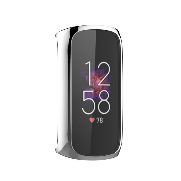 Heltäckande TPU Skal Fitbit Luxe Silver