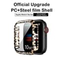 Miniatyrbild 2 av 4: Heltäckande Skal till Apple Watch 1/2/3 Härdat glas 42mm  LEOPARD