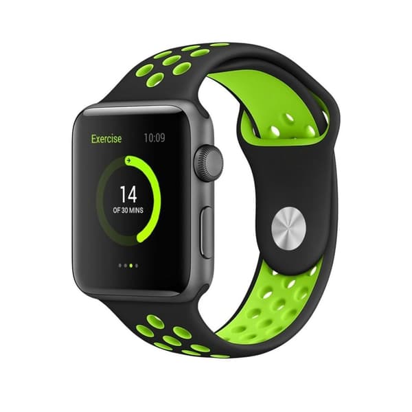 För Apple Watch 38/40 mm silikon Sport klockarmband