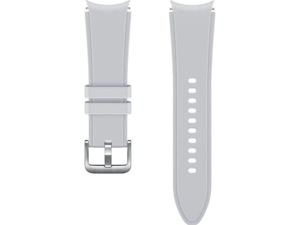 Samsung ET-SFR88 - Band för smart klocka - Small/Medium - silver - för Galaxy Watch4 (40 mm), Watch4 Classic