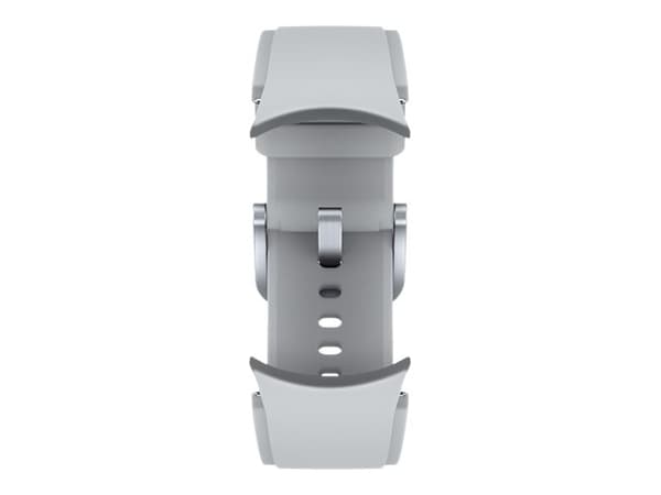 Samsung ET-SFR88 - Band för smart klocka - Small/Medium - silver - för Galaxy Watch4 (40 mm), Watch4 Classic