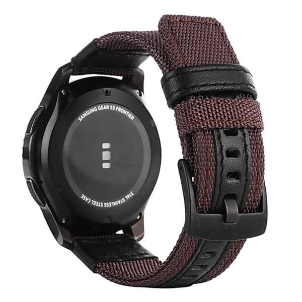 Stilsäkert Nylonarmband - Samsung Galaxy Watch S3 Frontier