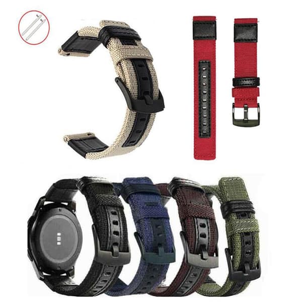 Stilsäkert Nylonarmband - Samsung Galaxy Watch S3 Frontier